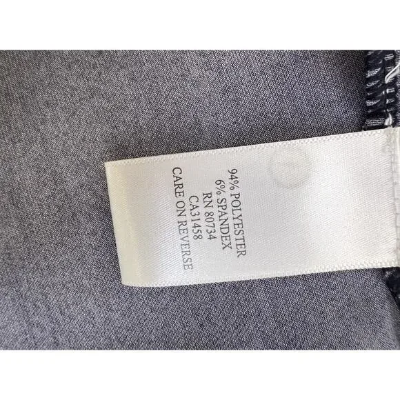 VTG BCBG Gorgeous Y2K Asian Print Kimono Wrap Top Women’s Small Blue Brown - Picture 10 of 11